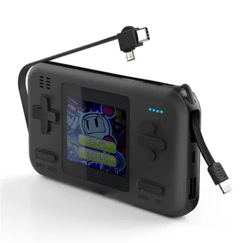 Prenosne igralne Konzole Visoke Zmogljivosti 8000 mAh vgrajeni Kabli za Vse Telefone Z 416 Igre Mobile Power Bank 8 bit Consolas