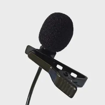 Prenosni 3,5 mm Hands-Free Žično River pritrjevalni Mikrofon za Zvočnik Mobilni telefon K pesem kovinski lavalier zvočne kartice микрофон