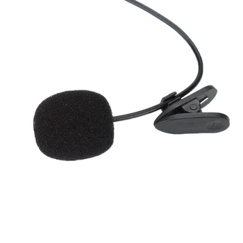Prenosni 3,5 mm Lavalier Mikrofon Finim-brezplačno Posnetek River Mic Za Prenosni računalnik Prenosni RAČUNALNIK, Mobilni Telefon Priključek Clip-on River Mini Lavalier