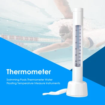 Prenosni Bazen Plavajoči Termometer Kad Spa Jacuzziju Ribniki Za Merjenje Temperature Merilnik