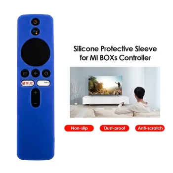 Prevleke za Xiaomi Mi TV Box s, Bluetooth, Wifi združljiv Daljinski upravljalnik Primeru Silikonski Shockproof Zaščitnik Mi TV Palico 1080P