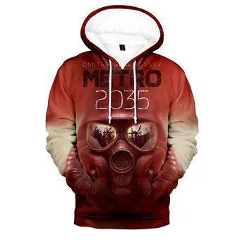 Priljubljena Za Metro 3D hoodie anime oblačila oblačila Moški/Ženske Dolg Rokav trenirko nov izdelek začetek leta 2021 Metro hoodies