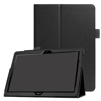 Primeru MediaPad T5 Ultra Slim Projekcijska Stojala Usnja Flip Cover Funda za Huawei MediaPad T5 10 AGS2-W09/L09/L03/10.1 palčni Tablični Primeru