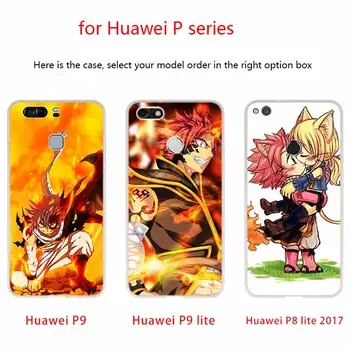 Primeru mehko za Huawei P40 P30 P20 Pro P10 Lite e Plus P Samrt Z 2019 2020 Kritje Anime Manga Pravljice Repa