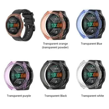Primeru Pokrovček Za Samsung Galaxy Pazi Za Huawei Watch GT 2e Watch TPU Anti-padec Zaščitna torbica Mehka zaščitni Pokrov
