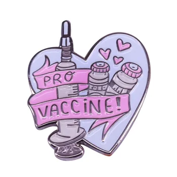 Prodajo Cepivo Mehko Emajl Pin Moda v obliki Srca Pismo Broške Kovinski Značko Nahrbtnik Klobuk Dekor Nakit Darilo 2021
