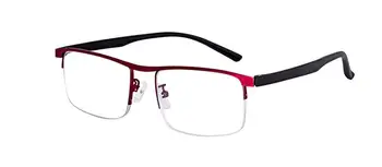 Progresivna multifokalna Obravnavi Očala Moški Ženske Anti Modra UV Zaščito Presbyopic Očala Polovici Okvirja Samodejnega Prilagajanja Očala
