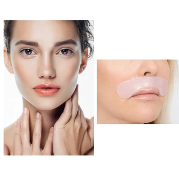 Proti Gubam Nasolabial Tipke za Večkratno uporabo Silikonski Okoli Ustnic Nalepke Lifting Obraza Blazine Anti-aging Preprečevanje Nasolabial Gubam