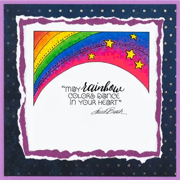 Rainbow Luna Jasno Znamk za DIY Scrapbooking Obrti Kartic, zaradi Česar Dekor Pregleden Stempels Novo Silikonsko Tesnilo