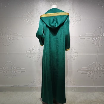 Ramdan Pomoči Moubarak Abaya Dubaju, Turčija, Muslimani Satenasto Obleko Islam Arabski Obleke Za Ženske Haljo Ete Femme Longue Vestido De Mujer