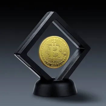 Različnih Priložnostnih Kovancev Malo Kovanec Litecoin Valovanje Ethereum Cryptocurrency Kovinski Spomina Metal Kovanec z Kažejo Stojalo