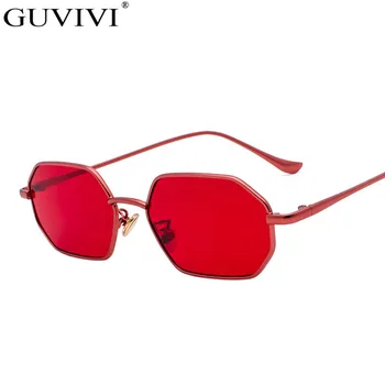 Rctangle Vintage sončna Očala Ženske Letnik Rimless sončna Očala brez okvirjev Moških Kvadratnih Retro Mala sončna Očala Punk Očala UV400