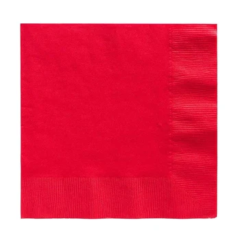 Rdeča Barva Stranka Set Za Enkratno Uporabo Plastično Ploščo Pokal Prtom Rojstni Dan Poročni Dekoracijo, Za 10 Odraslih Ljudi Dobave