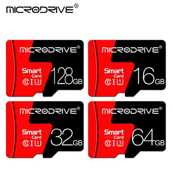 Resnična zmogljivosti Rdeče Kartice Micro SD 32GB Class 10 Pomnilniška Kartica 8GB 16GB 64GB 128GB SDXC Class10 Flash Pomnilnika, Microsd kartico