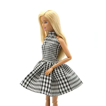 Retro Dolgo Predalčni Obleko, Oblačila za 30 cm Barbie SD FR Blyth Lutka Pribor Dekle Igrače