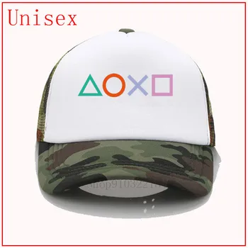 Retro Splash design PS igralništvo Letnik PS5 PS2 PS3 PS4 Xbox Igra postaja poletni klobuki za ženske adut 2020 klobuk opremljena klobuk