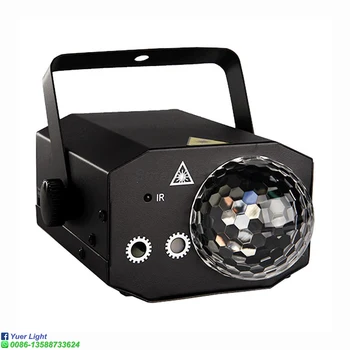 RG Laser Čarobno Žogo Polnjenje Lasersko Svetlobo 3X3W LED RGB Učinek Luči Fazi Vzorci Učinek Projektor Za DJ Disco svate