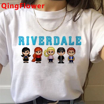 Riverdale Southside Serpents tshirt t-shirt ženski ulzzang 2021 ulične letnik japonski tshirt tumblr nekaj oblačil