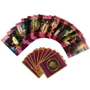 Romance Angeli Tarot Kart Oracle Karte, Tarot L Oracle Kartico Krovu Krov Igre Palying Kartice Za Stranke Igre