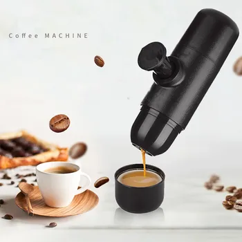 Ročni Aparat Za Kavo, Mini Prenosni Aparat Za Kavo Tlak Espresso Aparat Za Kavo, Ročni Espresso Kavo Za Dom ForTraveller
