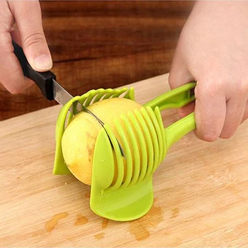 Ročni Kuhinjska posoda in Paradižnika Slicer Kruh Posnetek Sadja in Zelenjave Cut Krompir Apple Ustvarjalne Pripomoček, Kuhinjski Pribor Razčlenjevalniki