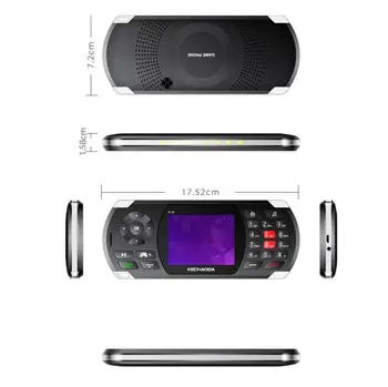 Ročno Igralno Konzolo Ročne Igralne Naprave Uporabljate 2 SIM za 2,8 Palčni LCD Dolgo Pripravljenosti 2600mAh 84 Igre PSP, Mobilni Telefon