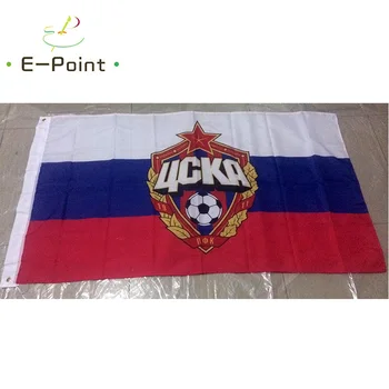 Rusija PFC CSKA Moskva 3 m*5 m (90*150 cm) Velikost Božični Okraski za Dom Zastava Banner Tip F Darila