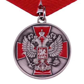 Ruski Križ z Dvojno Orel Greben Značko Čast, Slavo Medaljo Nagrado