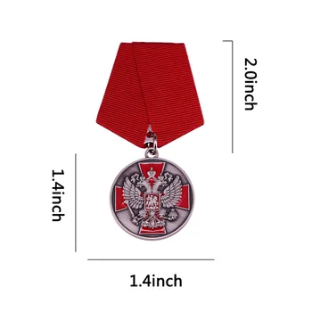 Ruski Križ z Dvojno Orel Greben Značko Čast, Slavo Medaljo Nagrado