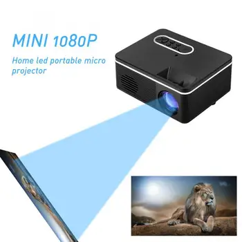 S361 Mini Full HD 1080P Prenosni Doma Projektor 4K Wifi Kino Video Domači Kino Projektorji Za Mobilne naprave 1000 Lumnov