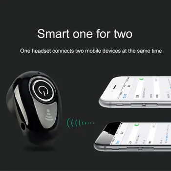 S650 Prenosni Mini Brezžične Stereo Bluetooth 4.1 Športne Slušalke Za V Uho Slušalka Za Prostoročno Telefoniranje Z Mikrofonom Za IPhone Xiaomi Android