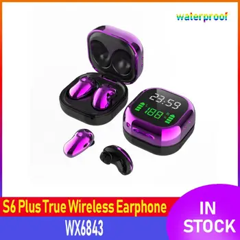 S6plus Tws Slušalke šumov Čepkov Brezžične Bluetooth Slušalke Šport V Uho brsti Za Samsung Galaxy Za Pametne Telefone