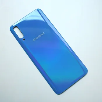 Samsung Galaxy A70 Originalne Baterije Hrbtni Pokrovček Zadnja Vrata Stanovanja 3D Stekla, Zamenjava, Popravilo Del Zaščite Primeru Logotip