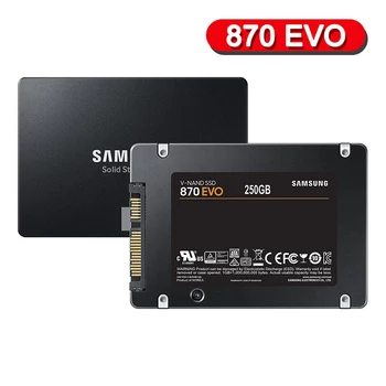 SAMSUNG Original Notranji ssd Disk 2.5 inch 870 EVO 250GB SSD 500 GB 1TB 2TB 4TB SATA za Prenosni računalnik Namizni RAČUNALNIK