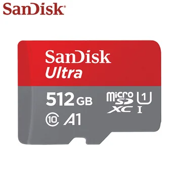 SanDisk Ultra Micro SD Kartico A1 16GB 32GB 64GB 128GB 200GB 256GB 400GGB 512GB Micro SDHC SDXC C10 Pomnilniške Kartice TF Kartice Za Telefon