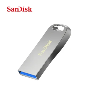 SanDisk USB 3.1 Bliskovni Pogon Kovinski Pen Drive Original Pendrive Max 150MB/s CZ74 64GB 128GB 16GB 32GB Drobne Napravo za Shranjevanje