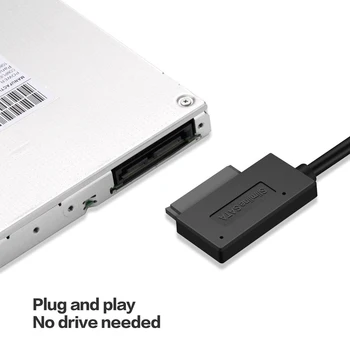 SATA 3 Kabel Sata Na USB 2.0 Adapter 6Gbps Za 2,5 Cm Zunanje SSD HDD Trdi Disk 22 Pin Sata III Kabel USB Port Povezava