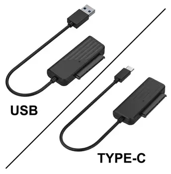 SATA na USB 3.1 Cale Adapter HDD 2.5 inch Hard Disk Kabel SATA USB Tip C USB3.0 Vrat 2.5 SDD za Prenosni Kabli