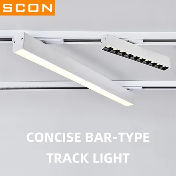 SCON Jedrnato Bar-tip Skladbo Light Železniški Progi Zatemniti Stropne Svetilke 10W 15W Nežno Svetlobo, 3000K 4000K za Razsvetljavo Restavracija