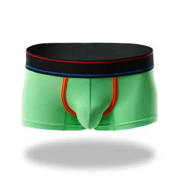 Seobean novo spodnje perilo za moške bombaž mehko boxer kratke hlače moški spodnje perilo za moške risanka tiskanja nizko-pas boksar hlačnic