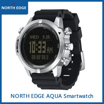 SEVERNI ROB Moške Poklicno Potapljanje Digitalni Watch Potapljanje NDL (No Deco Čas) 50M Ure Dive Višinomer, Kompas Smartwatch