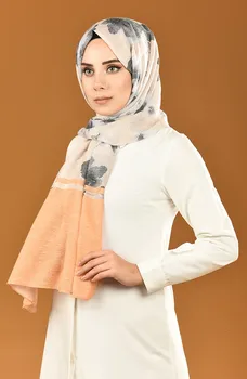 Sezonsko Potiskane Bombažne Šal Muslimanska Oblačila Hidžab WomenElegant Dame, Dekleta, Udobno, Elegantno Moderno Priložnostne Poslovnih Poročno Potovanje