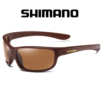 Shimano Polarizirana Športnih Moških sončna Očala za Ribolov Vožnjo sončna Očala UV400 Lahka zaščitna Očala Moški Ribiška Očala