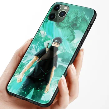Shisui Shippuden Anime Mehki Silikonski Stekla Primeru Telefon za IPhone SE 6s 7 8 Plus X Xr Xs 11 12 Mini Pro Max Samsung XiaoMi RedMi