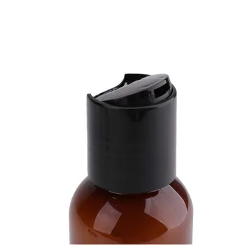 SHITOUYAO 20 Pack 8 unčo Amber Prazne Plastenke z Disk Top Flip Skp; BPA-Free Posodah Za Šampon, Losjon