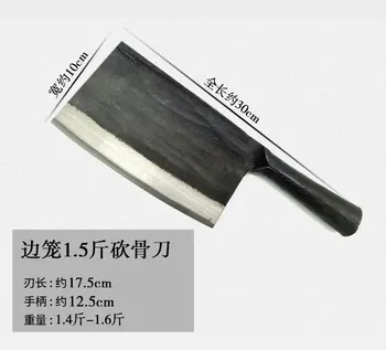SHUOJI Nov Prihod Kovani Kuhinjski Nož Ročno Sekljanje Kosti Noži 1,8 CM Debelina Rezila 750g Teža Kuhar Nož Super Trajne