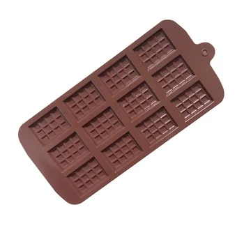 Silikonski Mini Čokolade Blok Bar Plesni Plesni Ledu Pladenj za Torto Dekoraterstvo Peko Torte Jelly Candy Orodje DIY Plesni Kuhinja Orodje