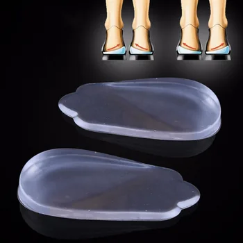 Silikonski vložki orthotics X/O-vrsta noge korektor gel blazino za pete ortopedski vložki za čevlje pad pete obliži za noge, nego