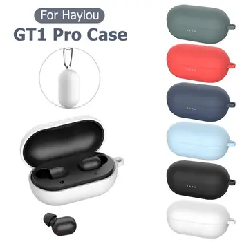 Silikonski Za Haylou GT1 PROTWS Bluetooth-združljive Slušalke Primeru Mehke Silikonske Brezžične Slušalke Pokrov Zaščitne Slušalke