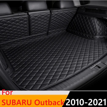Sinjayer Nepremočljiva Zelo Zajeti Prtljažniku Avtomobila Mat Rep Boot Pad Preprogo Pokritje Visoko Strani Tovora Podlogo Za SUBARU Outback 2010-2021